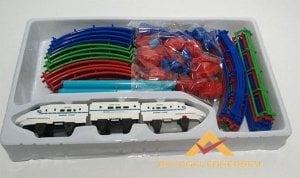 Ücretsiz Kargo PİLLİ ve IŞIKLI 113PARÇA HIZ TRENİ TUR TREN SETİ