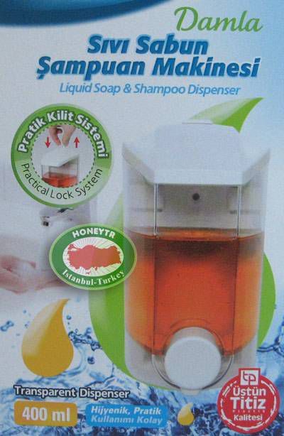 DAMLA SIVI SABUN VE ŞAMPUAN MAKİNESİ 400 ML