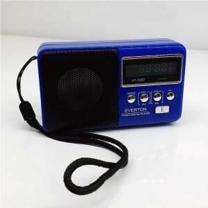 Fm Radyo Usb Sd Kart Girişli Şarjlı Müzik Kutusu Everton VT-3097
