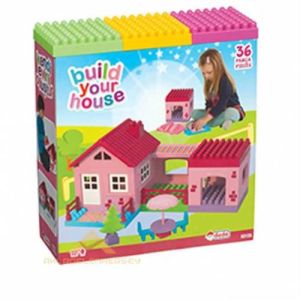 DEDE 36 PARÇA EĞİTİCİ BLOKLAR SETİ EV LEGO SETİ