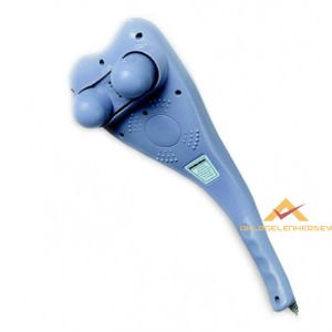 Aynı Anda 2 Noktadan Vibrasyonlu Çift Başlı Masaj Aleti 7 Masaj Aparatlı Profesyonel Masaj Aleti abn