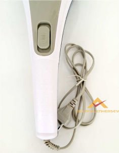 Aynı Anda 2 Noktadan Vibrasyonlu Çift Başlı Masaj Aleti 7 Masaj Aparatlı Profesyonel Masaj Aleti abn