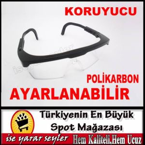 POLİKARBON  AYARLANABİLİR ÇAPAK GÖZLÜĞÜ