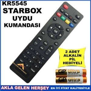 STARBOX UYDU CİHAZI Receiver KUMANDASI KR5545