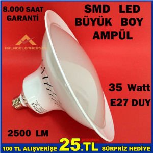 35 WATT E27 DUY TİPİ SMD LED BÜYÜK BOY AMPUL