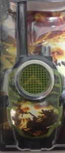 2'Lİ SET OYUNCAK KOMANDO TELSİZİ ASKERİ KAMUFLAJLI BAS-KONUŞ