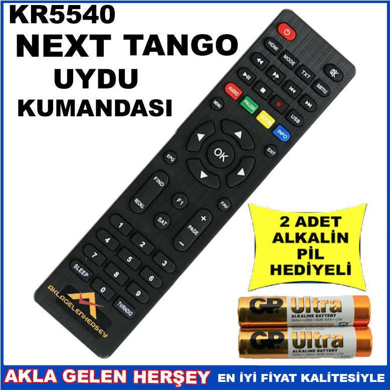NEXT PUNTO UYDU CİHAZI Receiver KUMANDASI KR5540