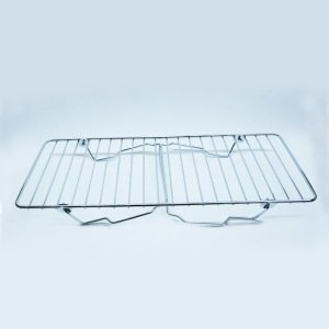 Fırın ve Dolap İçi Paslanmaz Çelikten Üretilmiş Katlanabilir Portatif  Dolap İçi Raf Düzenleyici