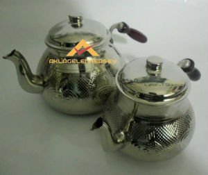 OSMANLI TUĞRA DESENLİ BAKIR BÜYÜK BOY ÇAYDANLIK