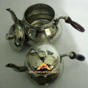 OSMANLI TUĞRA DESENLİ BAKIR BÜYÜK BOY ÇAYDANLIK