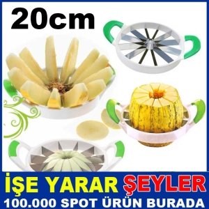ÜCRETSİZ KARGO İLE 12 DİLİMLİK PRATİK KAVUN VE MEYVE DİLİMLEYİCİ
