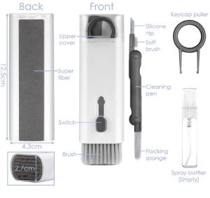 Çok Fonksiyonlu 7 Parça Airpods Klavye Ekran Kulaklık Temizleme Kiti