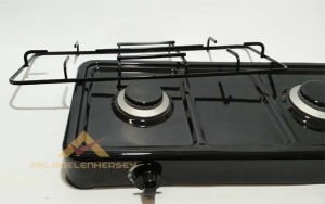 2 GÖZLÜ DOĞAL GAZLI SİYAH EMAYE SET ÜSTÜ OCAK