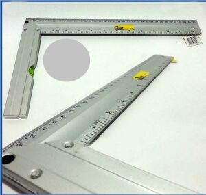 35cm Aliminyum Su Terazili Profesyonel Gönye