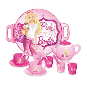 Barbie Tepsili Çay Set