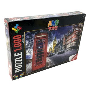 1000 Parça Londra Temalı Puzzle 48x68cm Yetişkin Yapboz