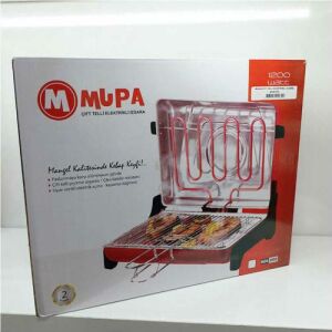 Mupa Çift Telli Elektrikli Barbekü Izgara 1200 Watt MOB 3050