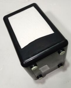 6 Adet Masa Üstü Siyah Peçetelik Çift taraflı Yaylı Peçete Dispanseri Lokanta tipi Peçete Otomatı