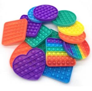 Pop It Push Bubble Fidget Push Pop + Beyincik-Özel Pop Duyusal Oyuncak Zihinsel Aktivite Stres Atıcı