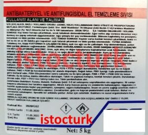 5 Litre Antibakteriyel Dezenfektan Sıvısı+2 Adet El Dezenfekte Makinesi Duvar Aparatı+1Lt Şişe+Pompa