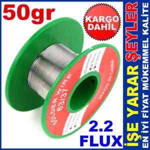Hassas çalışmalar için en ince 50gr makaralı lehim teli 0.3mm PASTALI LEHİM TELİ EN İNCE LEHİM TELİ