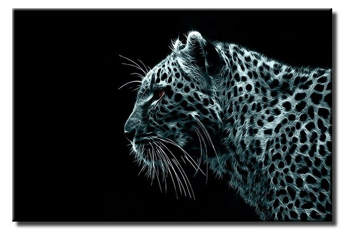 LEOPAR 6 değişen ölçü ORİJİNAL KANVAS TABLO