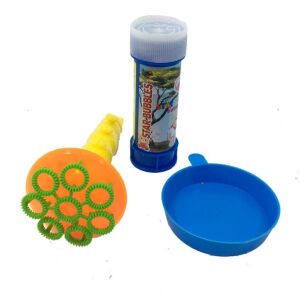 Flüt Şekilli Üflemeli Köpüklü Çoklu Baloncuk Yapma Oyuncak Seti