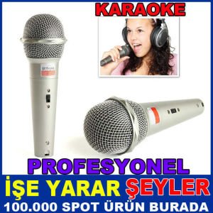 PROFESYONEL YÜKSEK SES KARAOKE MİKROFON