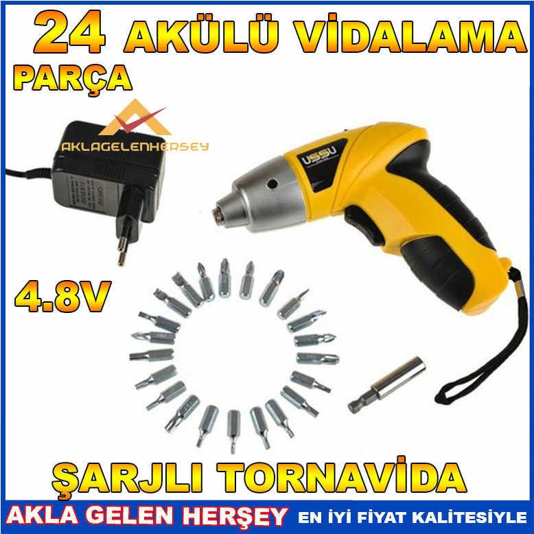 ÖZEL ALÜMİNYUM ÇANTALI ŞARJLI TORNAVİDA SET 102 PARÇA MİKRO BİT TORNAVİDA UÇLARIYLA ŞARJLI TORNAVİDA