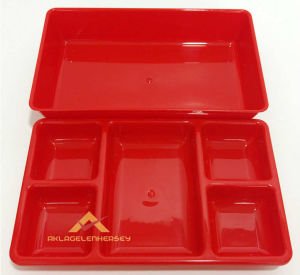 24x15cm 2 ÜNİTE 5 BÖLME ÇEKMECE İÇİ PARA KUTUSU -2