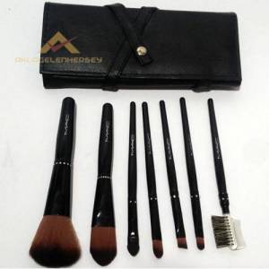 8 Parça Profesyonel Çantalı Mac Makyaj Fırça Seti