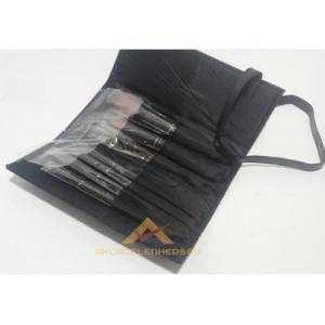 8 Parça Profesyonel Çantalı Mac Makyaj Fırça Seti