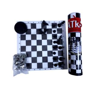 Rulo Satraç Öğrenciler Ve Sevenler İçin Kolay Taşınabilir Satranç