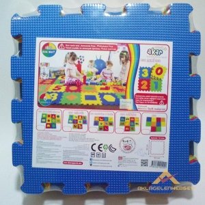 YUMUŞAK SOFT EVA PUZZLE YER KAROSU ARAÇLAR SETİ