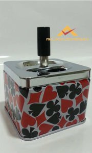 SİGARA DUMANI YOK EDEN ÜSTTEN BASMALI KÜLLÜK