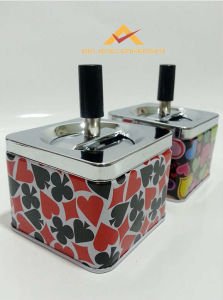 SİGARA DUMANI YOK EDEN ÜSTTEN BASMALI KÜLLÜK