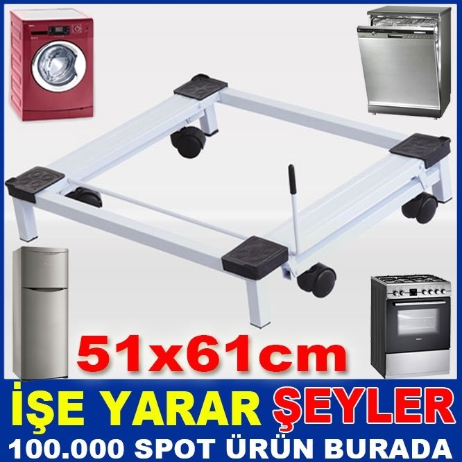 ÜCRETSİZ KARGO ÇEKSÜR ÇAMAŞIR MAKİNESİ BUZDOLABI MAKİNE ALTLIĞI