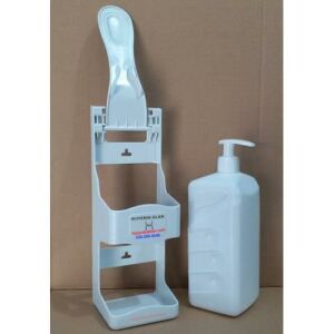 5 Litre Antibakteriyel Dezenfektan Sıvısı+2 Adet El Dezenfekte Makinesi Duvar Aparatı+1Lt Şişe+Pompa