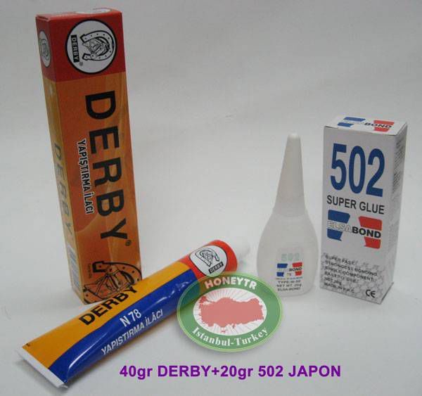502 JAPON YAPIŞTIRICI+DERBY YAPIŞTIRMA İLACI SET -2