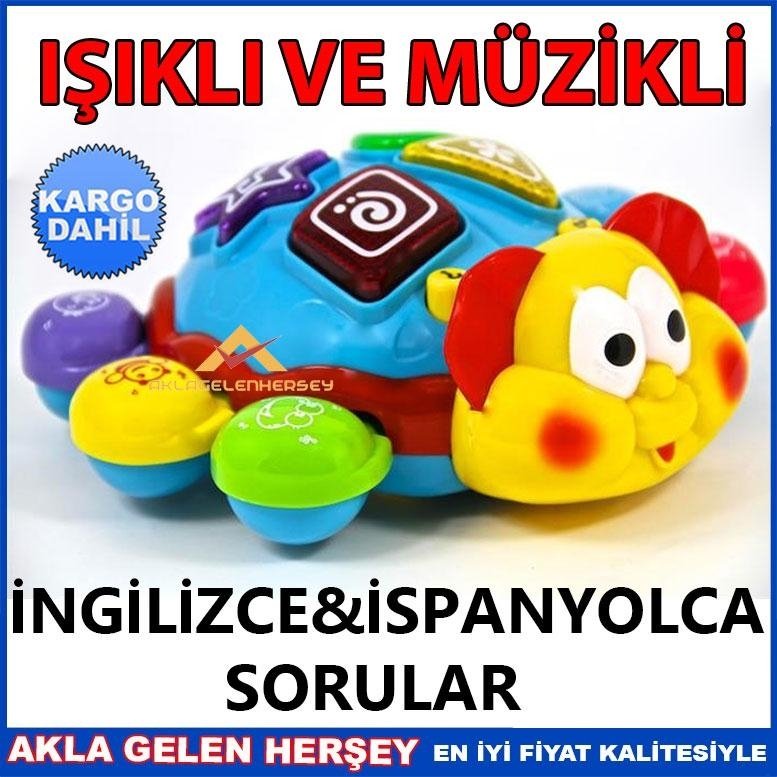 EĞİTİCİ IŞIKLI MÜZİKLİ SESLİ TOMBULYANAK OYUNCAK