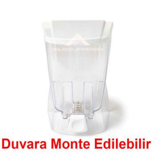 Zambak 1000ml Büyük Sıvı Sabunluk Hijyenik 18x8x12cm Ebatında Sızdırmaz Garantili Sıvı Sabunluk