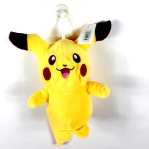 Peluş Pikaçu Çocuk Oyuncak Vantuzlu Araç Süsü Pikachu   30 Cm