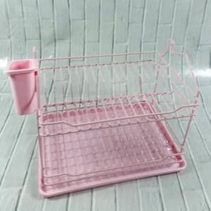 Lalezar Lzr-558 Evim İki Katlı Pembe Tabaklık 32x22x25 cm