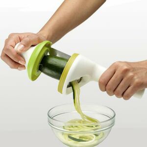 Paslanmaz Çelik Pratik Mutfak Spiral Slicer Meyve Sebze Doğrayıcı