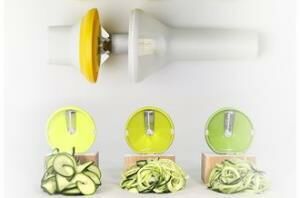 Paslanmaz Çelik Pratik Mutfak Spiral Slicer Meyve Sebze Doğrayıcı