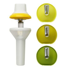 Paslanmaz Çelik Pratik Mutfak Spiral Slicer Meyve Sebze Doğrayıcı