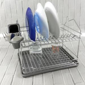 Lalezar Lzr-558 Evim İki Katlı Metal Tabaklık 32x22x25 cm