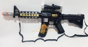 TARAMA SESLİ HAREKETLİ ŞARJÖR NAMLU OMUZ ASKI BÜYÜK IŞIKLI TÜFEK