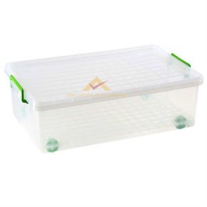 TEKERLEKLİ KAPAKLI MAKSİ SAKLAMA KUTUSU 30 LİTRE