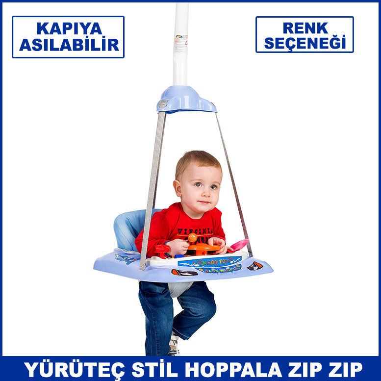 Yürüteç Stil Hoppala Zıp Zıp Kapı Pervazına, Tavana Asılan Güvenli Çok Eğlenceli Hoppala Salıncak